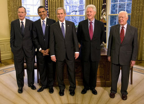 Cinco Presidentes se reúnen en Oficina Oval