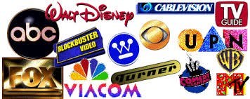 logotipos de empresas de medios
