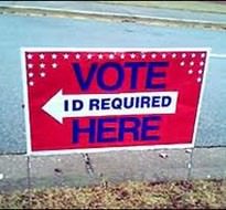 voter id sign