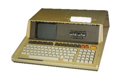 An HB85B computer, manufactured in the early 1980s.